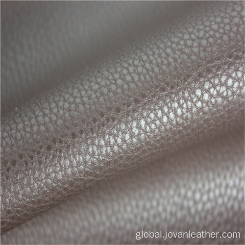 Shoe Synthetic Leather Fabric Microfiber backing PU shoe fabric leather Manufactory